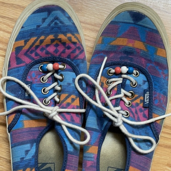 Vans Multi-Color Lace Up Shoes - Picture 2 of 13